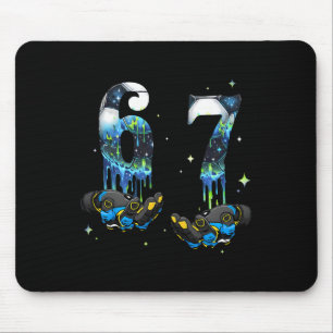 Mousepad Legal 67 Seis Sete Meme Futebol Futebol Drip Menin