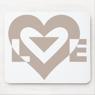 Mousepad Legal amor, Cinza
