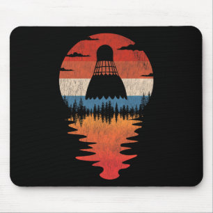 Mousepad Legal Badminton Retro Vintage Estilo Sunset