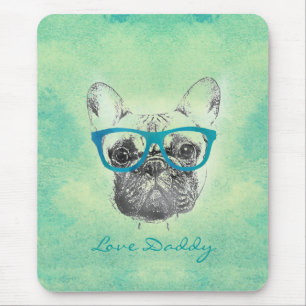 Mousepad Legal e engraçada trendagem vintage cachorrinho f