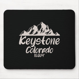 Mousepad Legal elevação Keystone Colorado Tee Skiing Snowbo