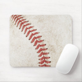 Mousepad Legal ilustração de baseball rustica para ele