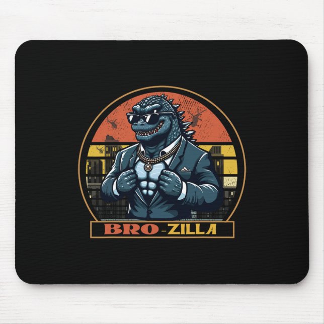 Mousepad Legal Irmão Brozilla Strong Irmão Surus Mat (Frente)