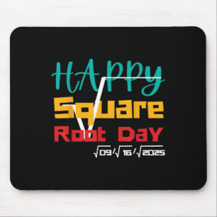 Mousepad Legal Retro Happy Square Root Day Piada