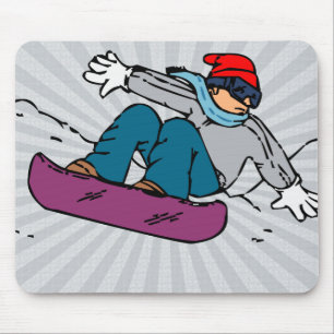 Mousepad Legal Snowboard   amantes de neve  snowboard