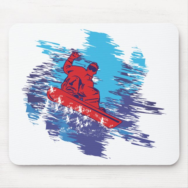 Mousepad Legal Snowboarder (Frente)