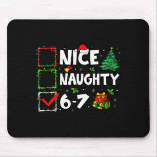 Mousepad Legal Travesso 6 7 Meme 6 7 Natal Seis Sete Xmas