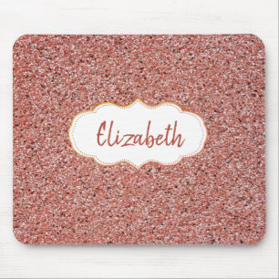 Mousepad Legal Vermelho Moderno, Mármore, Moldura - Persona