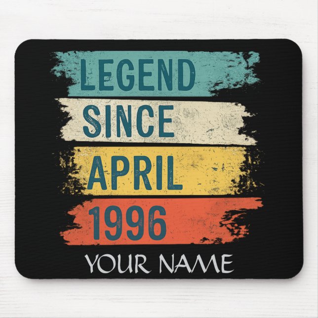 Mousepad Legend Since April 1996 (Frente)
