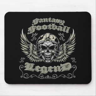 Mousepad Legenda de futebol fantasia Retro Vintage Fantasy 