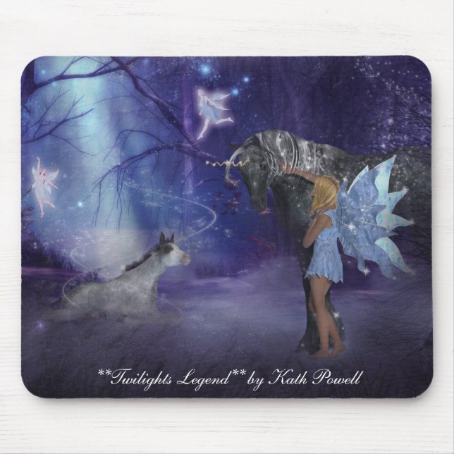 Mousepad ** Legenda dos crepúsculos ** (Frente)