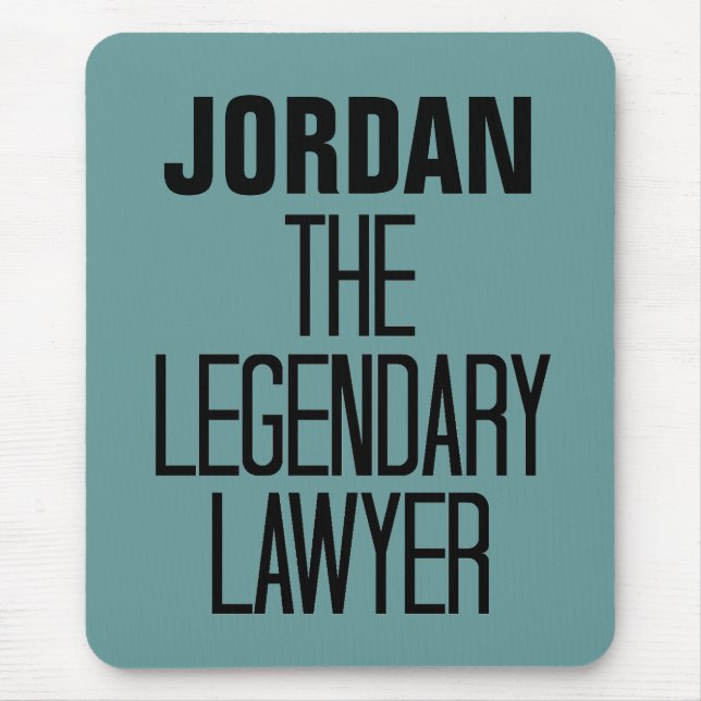 Mousepad Legendário Advogado (Frente)