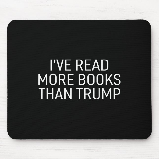 Mousepad Leia mais livros do que trunfo (Frente)