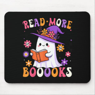 Mousepad Leia Mais Livros Fantasma Lendo Livro Professor Di