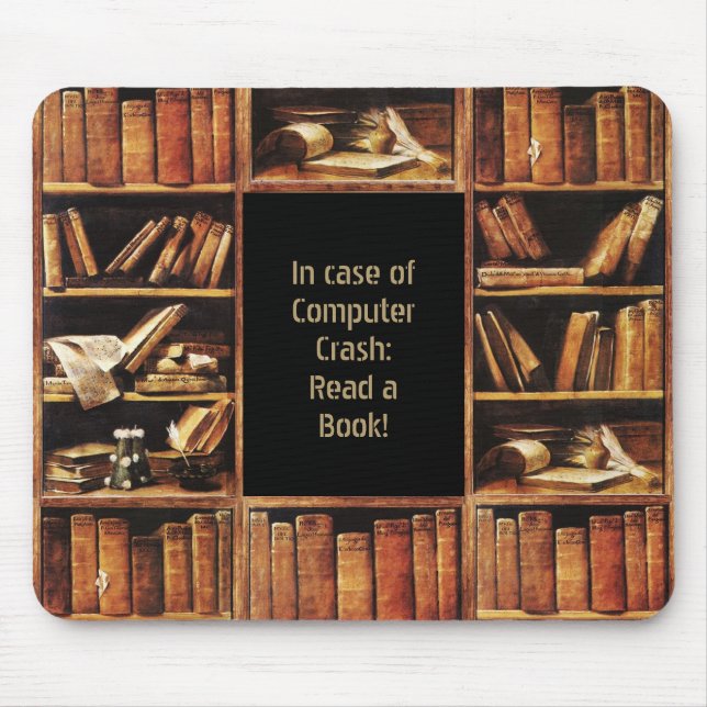 Mousepad Leia um livro (Frente)