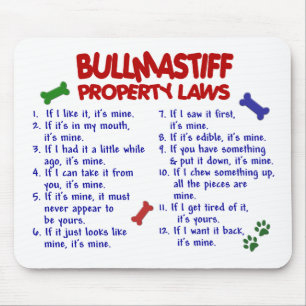 Mousepad Leis 2 da propriedade de BULLMASTIFF