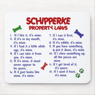 Mousepad Leis 2 da propriedade do SCHIPPERKE
