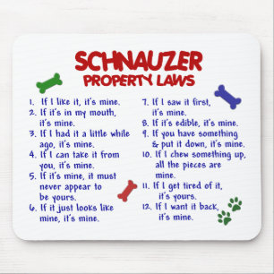 Mousepad Leis 2 da propriedade do SCHNAUZER