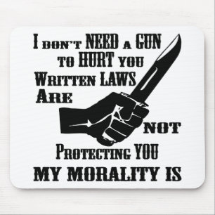 Mousepad Leis Escritas Não Estão Protegendo Você Minha M