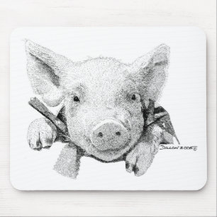 Mousepad Leitão