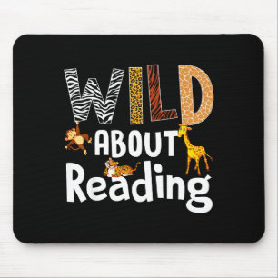 Mousepad Leitor de livros leitor bibliotecário amante de an