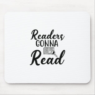 Mousepad Leitura de Leitores de Arte Vão Ler