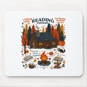 Mousepad Leitura de Retretar Fantasmas Leia Mais Livros Eng