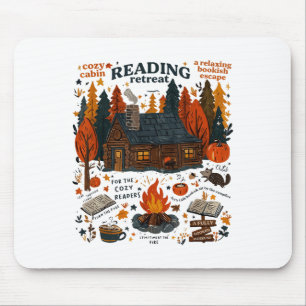 Mousepad Leitura de Retretar Fantasmas Leia Mais Livros Eng