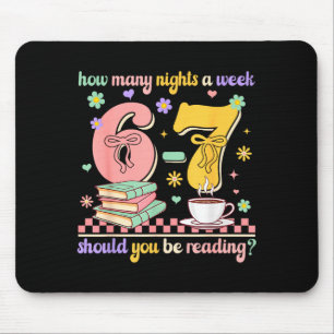 Mousepad Leitura Divertida 67 Professor Seis Sete Leitura 6