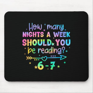 Mousepad Leitura Divertida 67 Professor Seis Sete Leitura 6