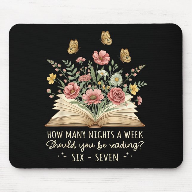 Mousepad Leitura Divertida 67 Professor Seis Sete Leitura 6 (Frente)