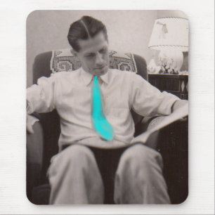 Mousepad Leitura do papel na década de 1930