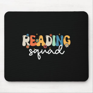 Mousepad Leitura em Esquadrão Retro Leitura em Esquadrão Me