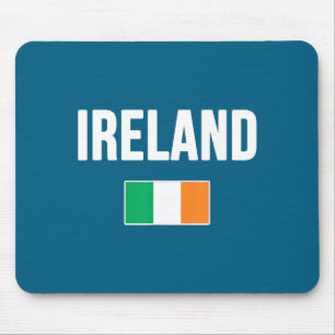 Mousepad Lembrança da Bandeira Irlandesa da Irlanda