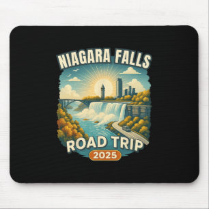 Mousepad Lembrança de Férias em Família Queda d'Água de Niá