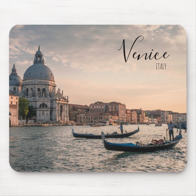 Mousepad Lembrança de Viagem Veneza Itália (Frente)