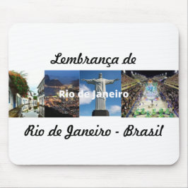 Mousepad lembrança do Rio de Janeiro