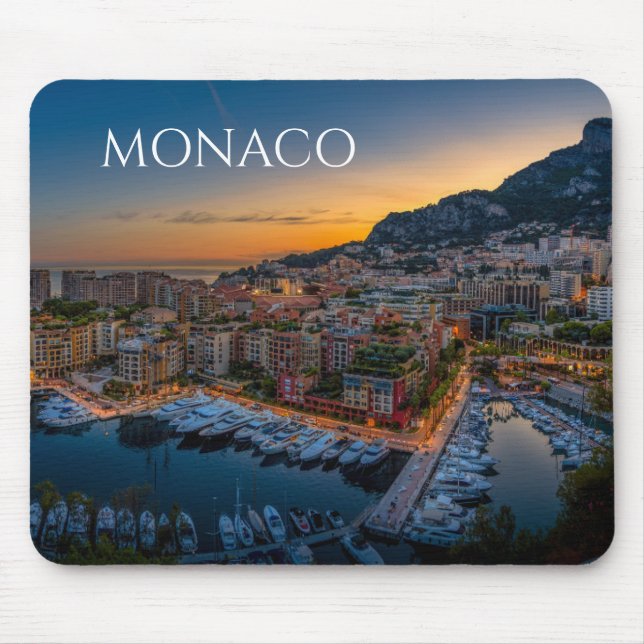 Mousepad Lembrança Souvenir Mônaco (Frente)