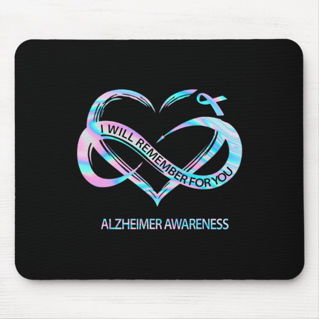 Mousepad Lembrar-Se-Á De Você, Alzheimerheimer, Sensibiliza (Frente)