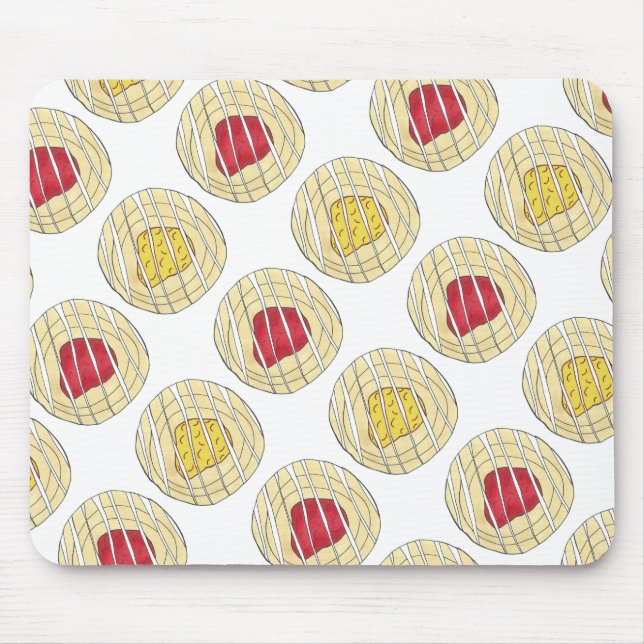 Mousepad Lemon Cherry Danish Breakfast (Frente)