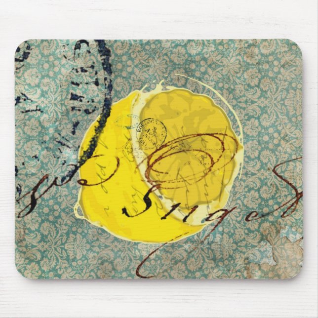 Mousepad Lemon Digital Art (Frente)