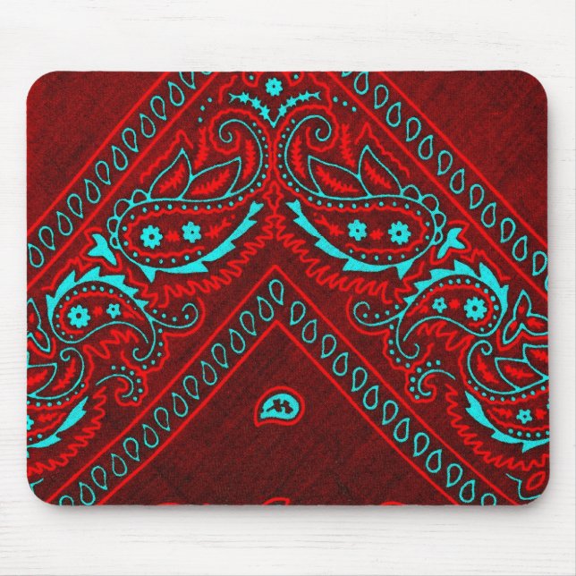 Mousepad Lenço Velho Marrom 2 (Frente)