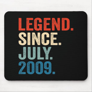 Mousepad Lenda De Presentes De 13 Anos Desde Julho De 2009