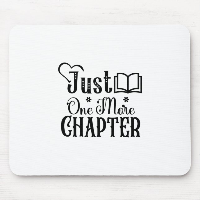 Mousepad Lendo Arte Apenas Mais Um Capítulo (Frente)