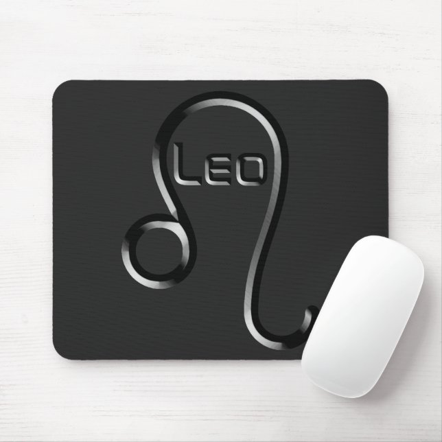 Mousepad LEO, Design abstrato do Sinal Zodíaco, (Com mouse)
