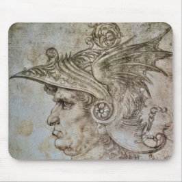 Mousepad Leonardo's Helmeted Warrior
