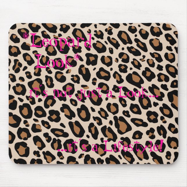 Mousepad *Leopard Look* (Frente)