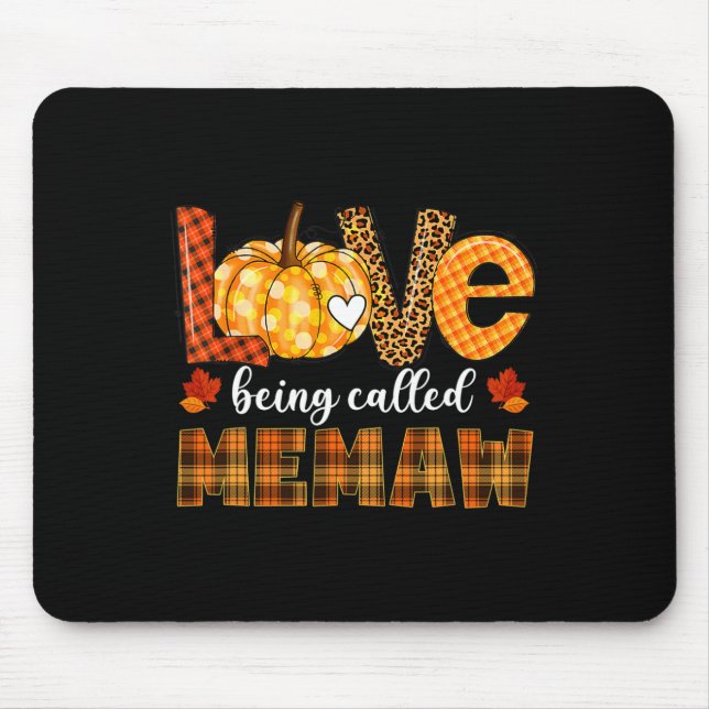 Mousepad Leopard Pumpkin Ama Ser Chamado de Obrigado de Cai (Frente)