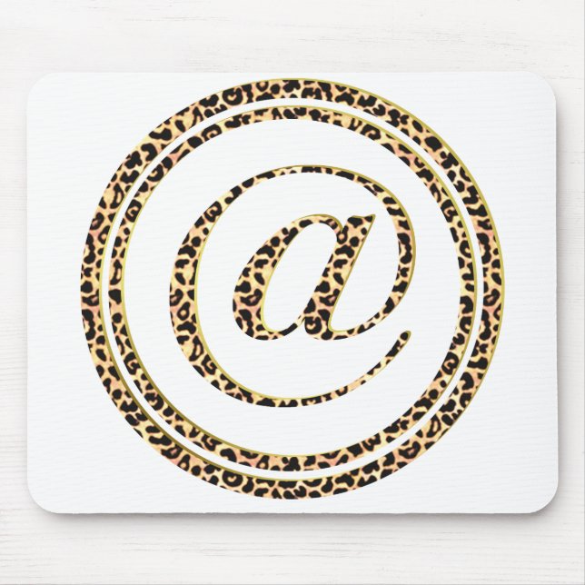 Mousepad Leopardo @ (Frente)