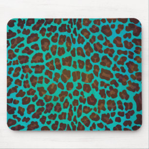 Mousepad Leopardo Brown e impressão da cerceta